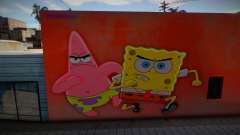 Spongebob Wall 6 for GTA San Andreas