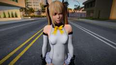 Dead Or Alive 5U - Marie Rose White BattleSuit for GTA San Andreas