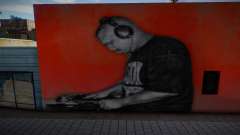 DJ Screw Wall Mural for GTA San Andreas