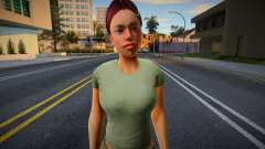 Helena HD with facial animation for GTA San Andreas
