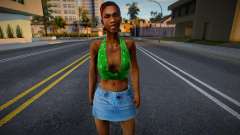 Kendl HD with facial animation for GTA San Andreas