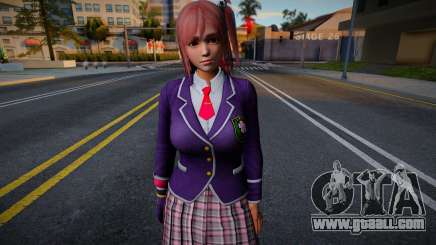 Dead Or Alive 5 Honoka Last Round - C1 School for GTA San Andreas