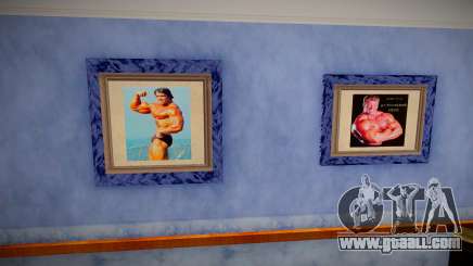 New Body Builder Photo Frame Mod for GTA San Andreas