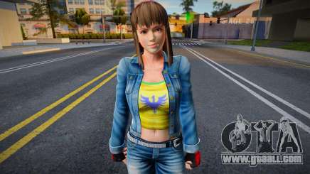 Dead Or Alive 5: Ultimate - Hitomi New Costume 2 for GTA San Andreas