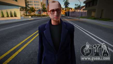 Rosenberg HD with facial animation for GTA San Andreas