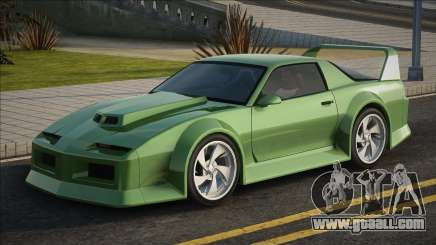 Pontiac Firebird Custom Green for GTA San Andreas