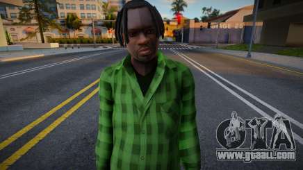 Fam12 HD with facial animation for GTA San Andreas