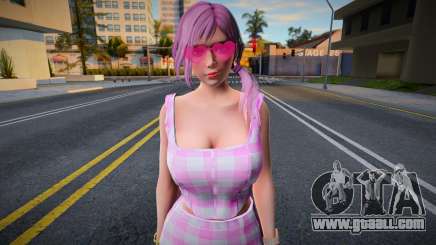 DOAXVV Elise - Checkerboard Set Happy Valentines for GTA San Andreas