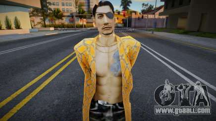 Goro Majima - Yakuza 1 (PS3) for GTA San Andreas