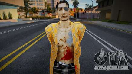 Goro Majima Bloody - Yakuza 1 (PS3) for GTA San Andreas