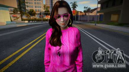 Fatal Frame 5 Hisoka Kurosawa - Loungewear Set H for GTA San Andreas