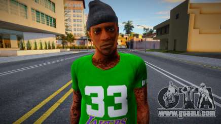 Fam10 HD with facial animation for GTA San Andreas