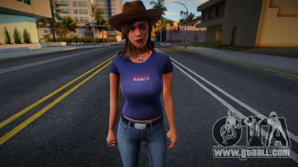 Cwfyfr1 HD with facial animation for GTA San Andreas