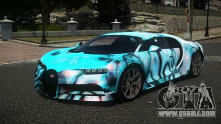 Bugatti Chiron E-Style S6 for GTA 4
