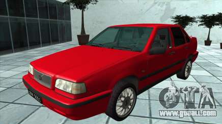 Volvo 850 with black plates CORRECTED for GTA San Andreas