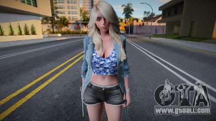 NieR Re[in] 2A - Cardigan Denim Hot Pants v2 for GTA San Andreas