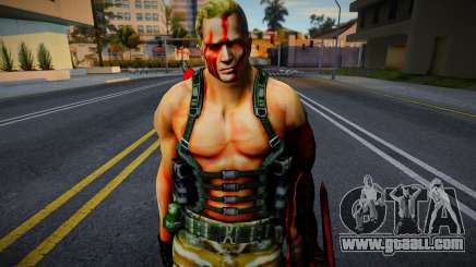 Jack Krauser HD version Retuxtured v11 for GTA San Andreas