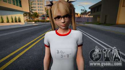 Dead Or Alive 5U - Marie Rose GYM Glases Remake for GTA San Andreas