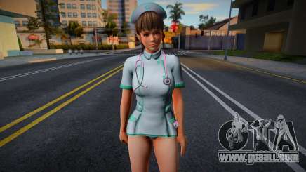 Girl Medic with facial animation for GTA San Andreas