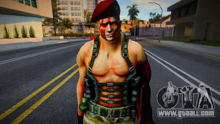 Jack Krauser HD version Retuxtured v5 for GTA San Andreas