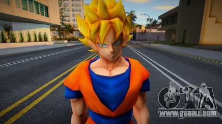 Goku SSJ skin in sa for GTA San Andreas