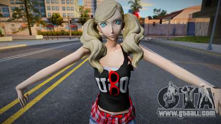 Ann Takamaki (Summer Casual Outfit) - Persona 5 for GTA San Andreas