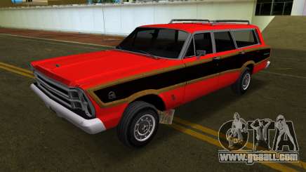 Ford Country Squire Red for GTA Vice City