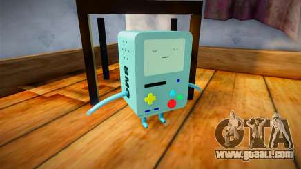 BMO from Adventure Time instead of Advent for GTA San Andreas