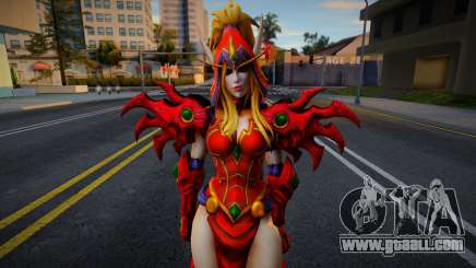 Valeera Sanguinar Hots for GTA San Andreas