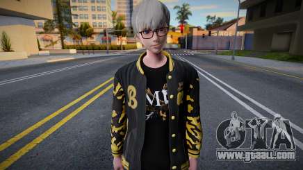 NieR Re[in] 9S - Casual V2 Varsity Jacket DLC Th for GTA San Andreas