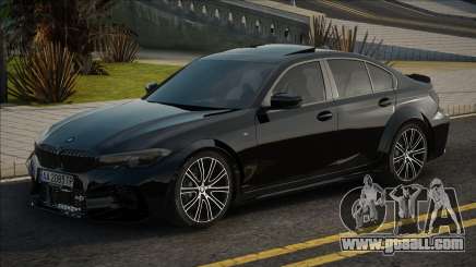 BMW G20 330İ Black for GTA San Andreas