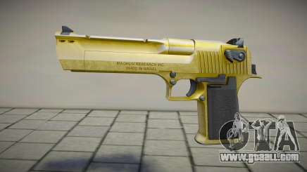 Desert Eagle Gold Crowz for GTA San Andreas