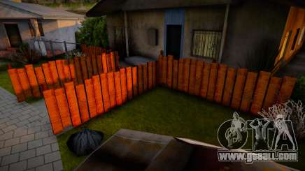 Wooden Fences HQ (Alternative Version) for GTA San Andreas