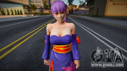 Dead Or Alive 5 - Ayane (Costume 3) v7 for GTA San Andreas