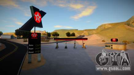 Gasolinera Texaco for GTA San Andreas