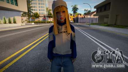 Girl Kurtochka for GTA San Andreas