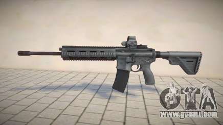 HK416A5 Assault Rifle (Recolored) for GTA San Andreas