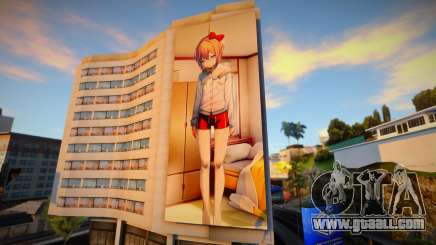 Doki Doki Sayori Billboard for GTA San Andreas