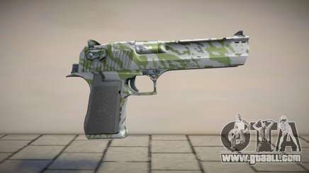 Desert Eagle Jungle Camo for GTA San Andreas