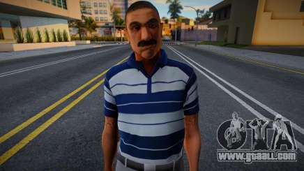 Tbone HD with facial animation for GTA San Andreas