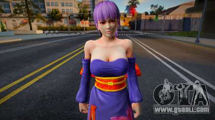 Dead Or Alive 5 - Ayane (Costume 3) v8 for GTA San Andreas