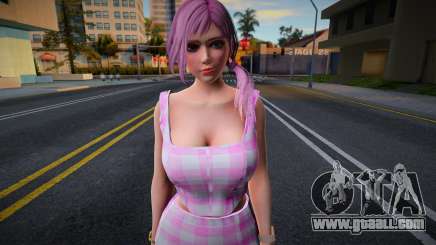 DOAXVV Elise - Checkerboard Set Happy Valentine for GTA San Andreas