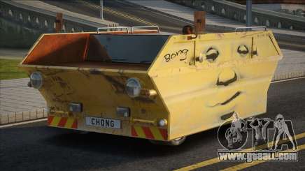 Dumpster on wheels for GTA San Andreas