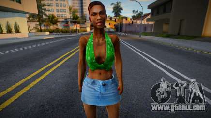 Kendl HD with facial animation for GTA San Andreas