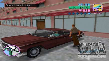 Lock Your Car Door for GTA Vice City