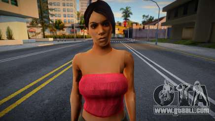 Barbara HD with facial animation for GTA San Andreas