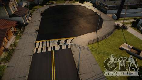 Road Texture HD Los Santos for GTA San Andreas