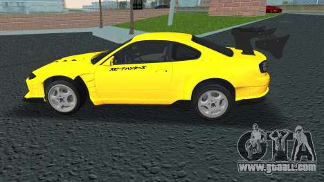 Nissan Silvia S15 99 BN Sports Yellow for GTA Vice City