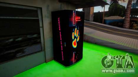 Soda machine JAGUAR for GTA San Andreas