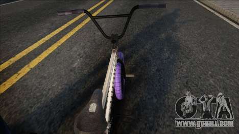 BMX Poland Purple for GTA San Andreas